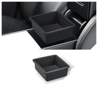 Boîte de rangement pour accoudoir 3D en ABS, accessoires intérieurs de voiture, boîte de rangement pour console centrale pour Tesla New Model 3/Y/YL 2025 2026
