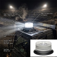 Feux stroboscopiques 48W 12V 48V CC pour véhicules, balise d'avertissement pour la construction, la circulation, les usines, les grues, les tours, les bateaux et la navigation