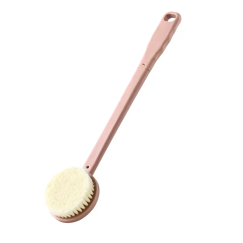 Salle de bains De Massage De Nettoyage Brosse À Long Manche Doux Cheveux Brosse De Bain