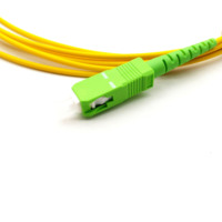 Unionfiber Single Mode Fiber Optic Patch Cord SC LC APC UPC PVC LSZH Jumper Cable G652D for FTTH FTTX OEM ODM
