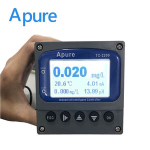 Pengontrol meteran klorin residu Online industri rendah dengan penyelidik Sensor - Product Image 4