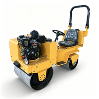Compacteur routier professionnel tandem à double tambour vibrant avec embrayage automatique