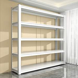 Estante de Almacenamiento Metálico Ajustable de Acero al Carbono, Tipo Rectangular, para Garaje, Cuarto de Almacenamiento, Organización de Artículos Diversos - Product Image 4