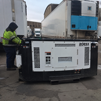 Groupe électrogène refroidi par air de 18,75 kVA à fixation par clip, moteur FAW et panneau de commande mécanique, pour le transport de conteneurs frigorifiques