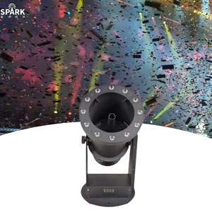 Canon à confettis métallique SP 1500W avec télécommande DMX pour utilisation sur scène - Product Image 2