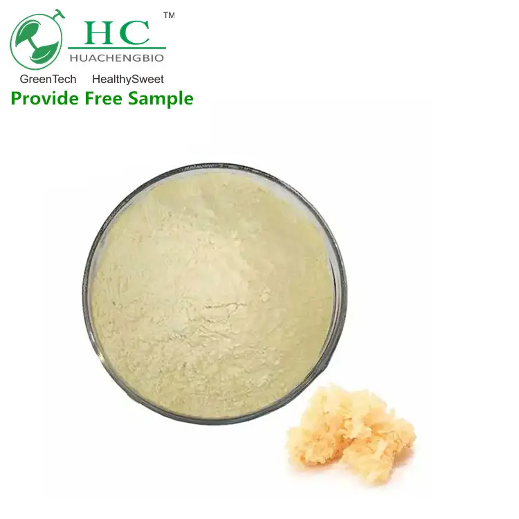 Iso Fabriek Levert Tremella Paddestoel Poeder Tremella Fuciformis Extract Tremella Extract Poeder