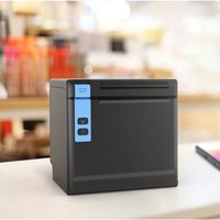 Impresora Térmica de Recibos Han-Ink TP808 de 80 mm con Cortador Automático para Pedidos de Entrega, Supermercados, Tiendas de Té de Burbujas, China