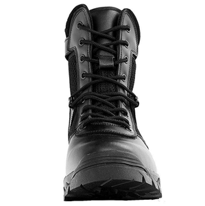 HBP01 Bottes tactiques d'été respirantes pour hommes, 8 pouces, avec fermeture éclair, système de semelle triple amortie et fermeture éclair latérale de bonne qualité - Product Image 3