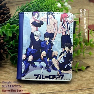 8 Diseños de Carteras con Cierre de Anime Azul, Isagi Yoichi, Nagi Seishiro, Monedero con Cremallera, Tarjetero, Cartera para Hombre - Product Image 4