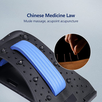 Réglable 4 niveaux magnétothérapie dos civière dispositif de Traction cervicale cou épaule masseur pour alignement de la colonne vertébrale Muscle