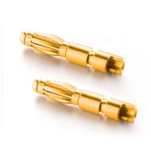 Produttore di Connettori a Banana Fornisce <span class=keywords><strong>Mini</strong></span> <span class=keywords><strong>Jack</strong></span> a Banana Placcati in Oro 24k da 2mm a 8mm per Altoparlanti Audio - Product Image 3