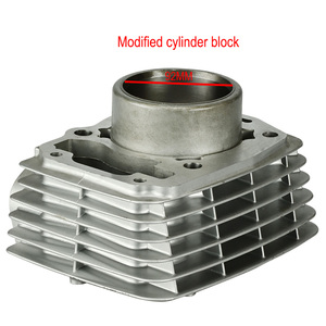 อะไห<span class=keywords><strong>ล</strong></span>่เครื่องยนต์มอเตอร์ไซค์ AX100 <span class=keywords><strong>70</strong></span> มม. Cg300 แบบกำหนดเองจากโรงงาน ชิ้นส่วนเครื่องยนต์มอเตอร์ไซค์ 100 ซีซี บล็อกกระบอกสูบสแตนเลสสำหรับซูซูกิ - Product Image 6