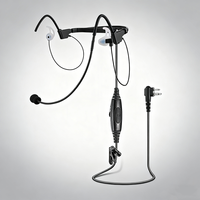 Casque intra-auriculaire pour centres d'appels, ultra-léger avec suppression du bruit ambiant (ENC), USB-C, modèle exclusif