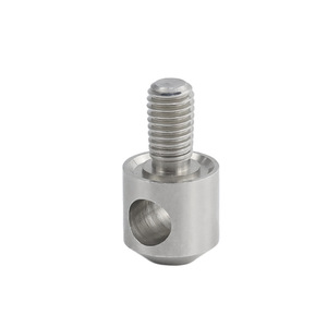 CNC Lathe Machined 304 Stainless Steel Screw Irregular Part M50x50 Precision Mechanical Component - Product Image 1