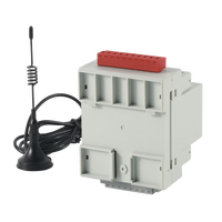 Acrel Medidor de Energía Inalámbrico, Dispositivo de Monitoreo Inteligente de Energía IoT, Compatible con 4G, Wifi, Lora, Comprobación de Datos por Aplicación y RS485, 1 Unidad
