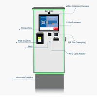 Système de borne de paiement automatique avec accepteur de billets, module de collecte de monnaie, terminal de stationnement intelligent, système de kiosque de paiement en libre-service