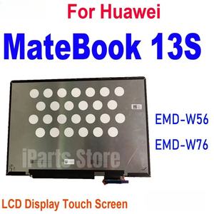 Huawei MateBook için IPARTS yedek dokunmatik LCD ekran ekran 13S EMD-W56 EMD-W76 TL134GDXP02-0 LED OEM parçaları dokunmatik versiyonu - Product Image 4