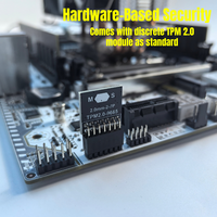 NOUVELLE carte mère de bureau X99-K9 blanche avec TPM 2.0 dédié, LGA 2011-3, prend en charge Intel Xeon, 4x DDR4 RAM, 2x M.2 NVMe, carte mère X99