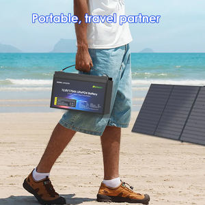 แบตเตอรี่ลิเธียมแบบชาร์จได้ Lifepo4 12V 100Ah 1280wh 1.28KWH สำหรับโซลาร์เซลล์ เรือ ยานพาหนะทางทะเล รถกอล์ฟ - Product Image 5