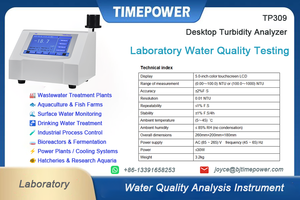 Analyseur de Turbidité de l'Eau Potable TIMEPOWER TP309, Fournitures de Laboratoire, Précision 2%F S, Résolution 0,01 NTU pour Robinet, OEM, Garantie 1 An - Product Image 3