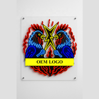 Fabricant Dropshipping Photoshop NO quantité minimale de commande Livraison Rapide Lettre Néon Personnalisé Acrylique Led Enseigne Néon pour Décoration de Salon