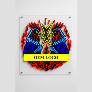 Fabricante Dropshipping <span class=keywords><strong>Photoshop</strong></span> NO MOQ Entrega rápida Letra de neón Acrílico personalizado Led Letrero de neón para la decoración de la sala de estar - Product Image 1