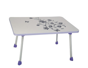 60X40CM bardak tutucu bilgisayar masası çocuk katlanır bilgisayar masası at nalı bacak katlanır bilgisayar masası - Product Image 3