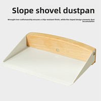 Kit de nettoyage magnétique en bois pour cage à oiseaux avec brosse détachable, outils multifonctionnels et jouet pour oiseaux