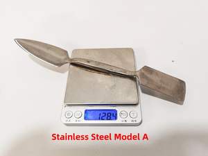 Cuchillo de Escultura y Herramientas de Modelado de Arcilla y Cerámica de Acero Inoxidable 304 Forjado a Mano, Estilo <span class=keywords><strong>Italiano</strong></span> - Product Image 2