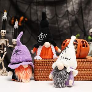 Adornos de Rudolph sin Rostro Tejidos para Halloween, Muñecos de Tela Aptos para Niños, Decoraciones para el Hogar, Escaparates de Centros Comerciales, Juguetes - Product Image 3