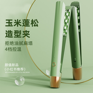 Mini Plancha de Pelo con 4 Ajustes de Temperatura, Estilizador de Cabello Portátil para Dar Volumen y Levantar las Raíces - Product Image 1