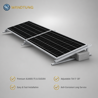 Système d'énergie solaire, support de montage solaire, système de fixation de panneaux solaires, conception anti-vent pour toit/camping-car/sol