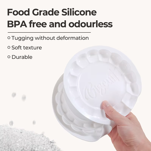 Molde de Silicona Antiadherente para Galletas y Pasteles con Diseño de Girasol, Molde para Hornear con Logotipo Personalizado, Sello para Repostería - Product Image 3