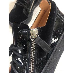 Zapatillas de Lujo de Alta Calidad para Hombre, Zapatos Casuales de Cuero Genuino para Mujer, Marca GZ, Zapatos Deportivos de Tenis, Mocasines con Cierre, Tallas 35-48 0216 - Product Image 4