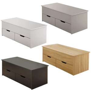 Mesa de centro de madera con tapa de elevación y 2 cajones de almacenamiento grandes Brujas - Product Image 1