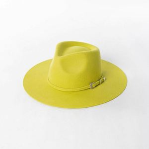 Sombreros Fedora de Ala Ancha de Alta Calidad al por Mayor, Color Sólido, Ala Rígida, Unisex, Casual, para Pesca y Fiestas - Product Image 6