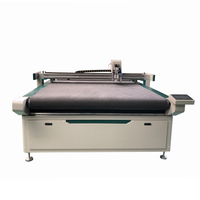 Découpe laser CNC à couteau à plat oscillant CNC avec découpe de tissu de table à alimentation automatique