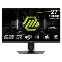 Moniteur de jeu LCD IPS MAG 272URDF E16 27 pouces 4K double mode 160 Hz/1k320 Hz avec interface DP, nouveau pour ordinateur de bureau, temps de réponse de 2 ms