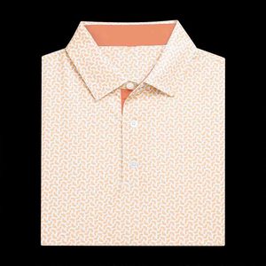 Chemises de golf pour hommes en maille respirante de haute qualité, logo personnalisé OEM en gros, manches courtes, 2025 - Product Image 2