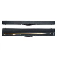 Boîte de rangement pour queue de billard, étui en cuir PU 3/4 pour queue de billard, 1,5 kg, entretien