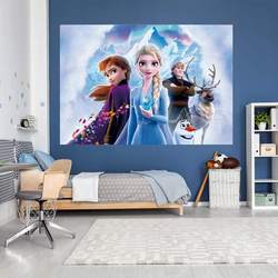 Arrière-plan <span class=keywords><strong>de</strong></span> fête <span class=keywords><strong>de</strong></span> haute qualité 5x3 pieds, arrière-plan <span class=keywords><strong>de</strong></span> photographie Elsa, décorations murales en vinyle, fournitures pour enfants garçons - Product Image 3