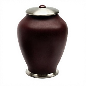 Urna de cremación de plata, tarro conmemorativo, contenedor de olla para cenizas humanas, urnas para adultos para hombres y mujeres - Product Image 1