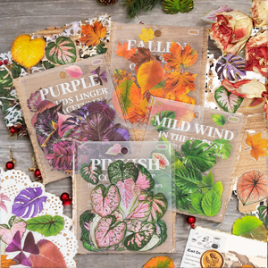 Quarante animaux de compagnie bricolage autocollants décoratifs Pack vingt-quatre ans rêve série Simulation feuilles thème manuel <span class=keywords><strong>vallée</strong></span> beauté - Product Image 2