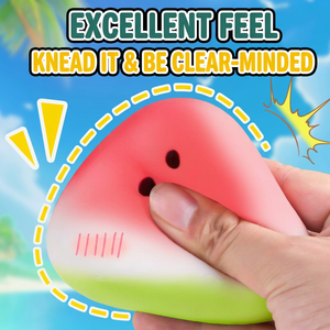 [New] Summer Watermelon Squeeze Slow Rebound Soft and Squishy High-Appearance Stress Relief <b>Toy</b> - Product Image 2