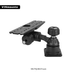 Soporte Marino Horizontal con Sistema de Brazo Oscilante Doble de 6'' para GPS, Sondas de Pesca y Cartógrafos VIN-TYQ-HB-07-Lock - Product Image 1