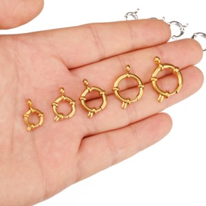 Khóa Tay Lái Bằng Thép Không Gỉ Khóa Lò Xo Đôi Vòng Tay Dạng Vỉ Khóa Lò Xo - Product Image 6