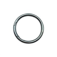 Boucles à ressort en métal de haute qualité de 51 mm et anneaux ouverts, accessoires légers multi-usages pour les sangles de sacs pour femmes