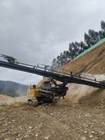 Foreuse hydraulique multifonctionnelle pour mines, pour dynamitage et ancrage, diamètre 115-140 mm, profondeur 30-40 m