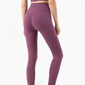 Vendita calda Palestra Ghette Delle Signore Sport Pianura Pantaloni All'ingrosso Delle Donne di Allenamento Pantaloni Stretti varietà di colori