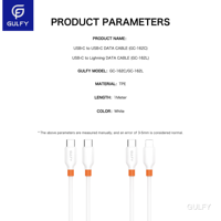GULFY Prix de gros d'usine Câble de données TPE respectueux de l'environnement pour téléphone portable Tablette 16 15 pour Samsung Xiaomi iphone